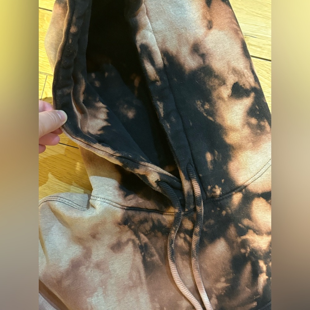 Zara Oversized Acid Wash Sweatshirt - Picture 2 of 5